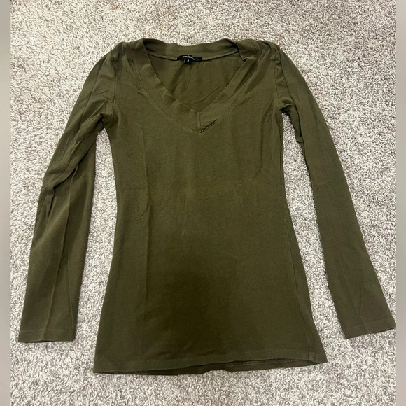 Ambiance Tops - Green Woman’s Shirt